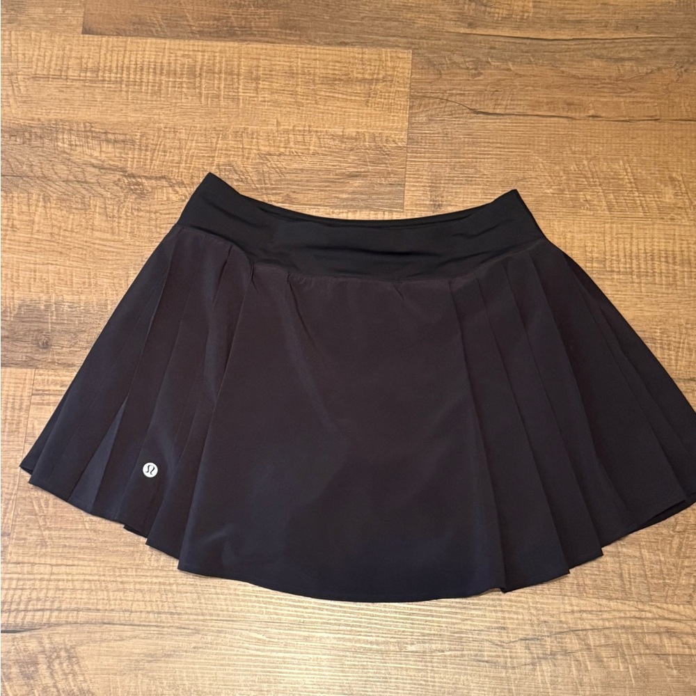 Lululemon Athletica Black Tennis Skirt